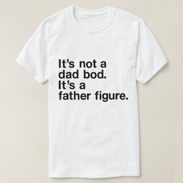 T-shirt Drôle papa dit (Design devant)