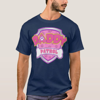 T-shirt Drôle papa Patrol Chien Maman Papa Pour Hommes Fem
