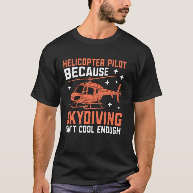 T-shirt Drôle Parce Que Le Saut En Parachute N'est Pas Ass (Devant)