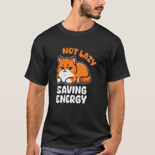 T-shirt Drôle Paresseux Animal - Pas Paresseux Économiser