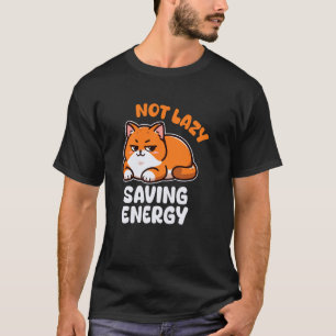 T-shirt Drôle Paresseux Animal - Pas Paresseux Économiser 
