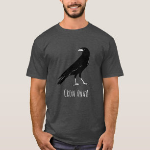 T-shirt drôle parti d'oiseau de Raven de corneille