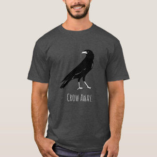 T-shirt drôle parti d'oiseau de Raven de corneille