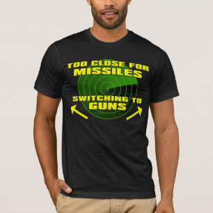 T-shirt drôle "Passer aux armes à feu"