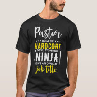 Drôle Pastor Devil Stomping Ninja Pas de titre d'e