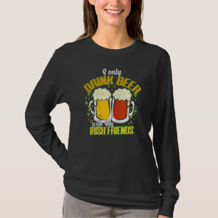 T-shirt Drôle Patricks Citation à boire St Paddys Drink Te