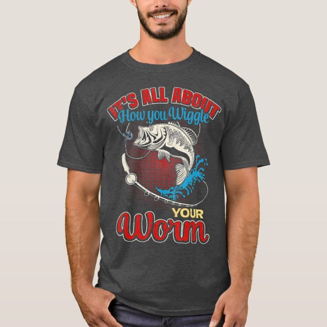 T-shirt Drôle Pêche Humour Citation Chasse à l'extérieur (Devant)