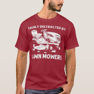 T-shirt Drôle Pelouse Mowing Cadeau Hommes Femmes Lawn Mo