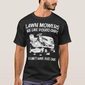 T-shirt Drôle Pelouse Mowing Cadeau Hommes Femmes Lawn Mow