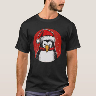 T-shirt Drôle Penguin Noël Amoureux des animaux Cadeaux Ho