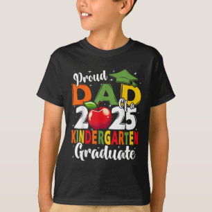 T-shirt Drôle Père Fier D'Un Cl De 2025 Gradu De La Matern