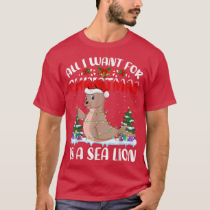T-shirt Drôle Père Noël Tout Ce Que Je Veux Pour Noël Est