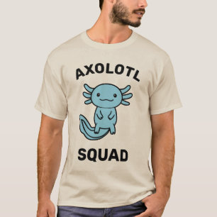 T-shirt Drôle petite équipe de Axolotl personnalisable ros