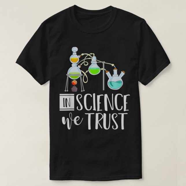 T-shirt Drôle Physicien Scientifique Don Dans La Science N (Design devant)