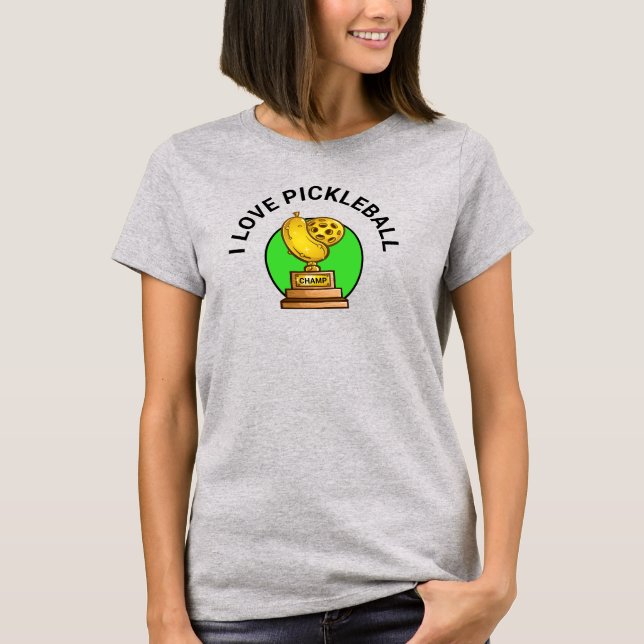 T-shirt Drôle PICKLEBALL (Devant)