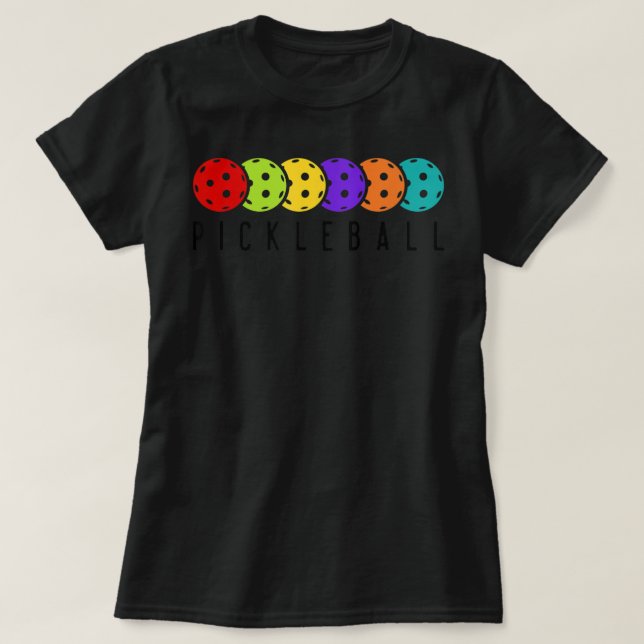 T-shirt Drôle Pickleball Graphique pour les femmes et les  (Design devant)