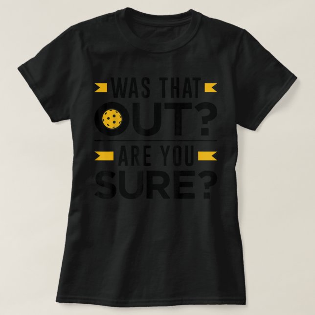 T-shirt Drôle Pickleball Graphique pour les femmes et les  (Design devant)