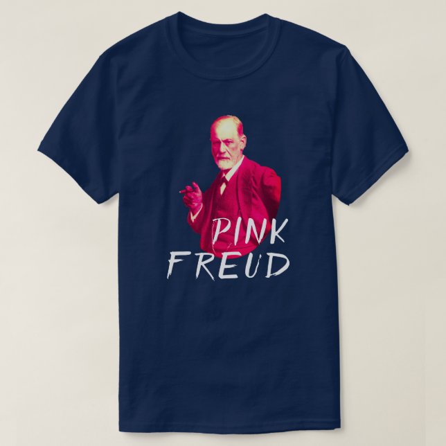 T-shirt Drôle "Pink Freud" (Design devant)