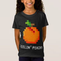 Drôle Pixel Peach - Retro 8 - Bit Arcade Gamer Fee