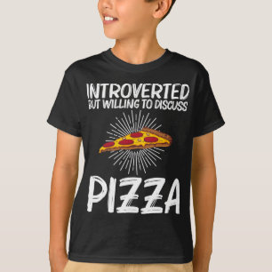 T-shirt Drôle Pizza Art Pour Hommes Femmes Enfants Italien