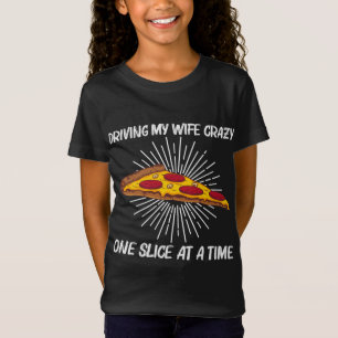 T-Shirt Drôle Pizza Art Pour Hommes Garçons Papa Pizza Ita
