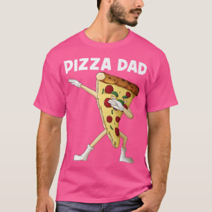 T-shirt Drôle Pizza Art Pour Papa Hommes Pizza Slice Itali