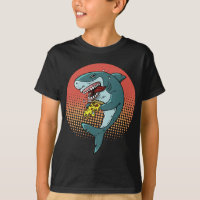 Drôle Pizza de requin Amateurs de requin manger Pi