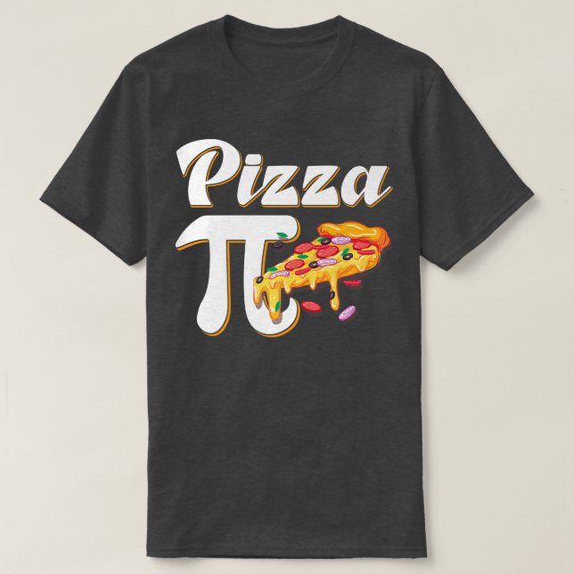 T-shirt Drôle Pizza Pie Tee Math Amateurs Joyeux Pi Day 92 (Design devant)