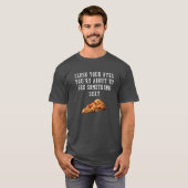 T-shirt drôle - pizza sexy (Devant entier)