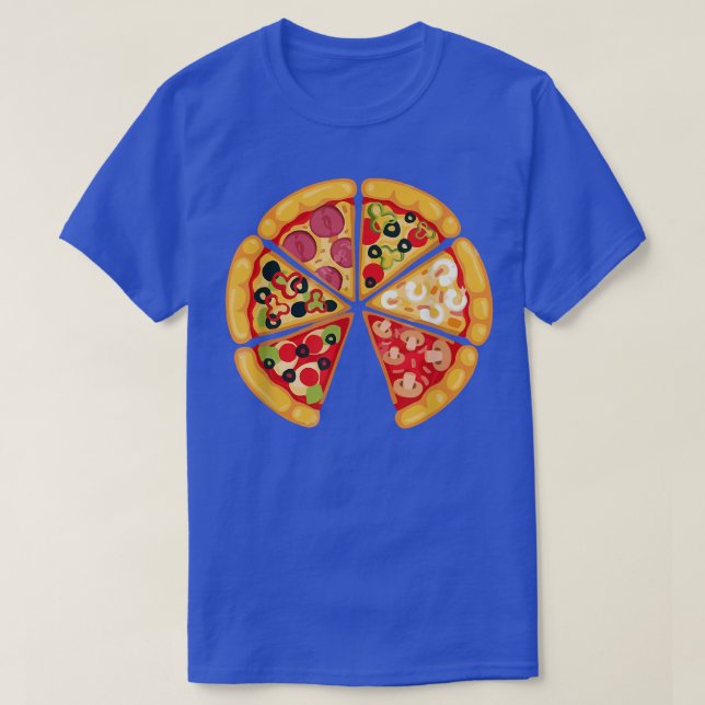 T-shirt Drôle Pizza Slice Pour Ses Couples Et Ses Couples  (Design devant)