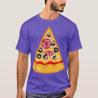 T-shirt Drôle Pizza Slice Pour Ses Couples Et Ses Couples 