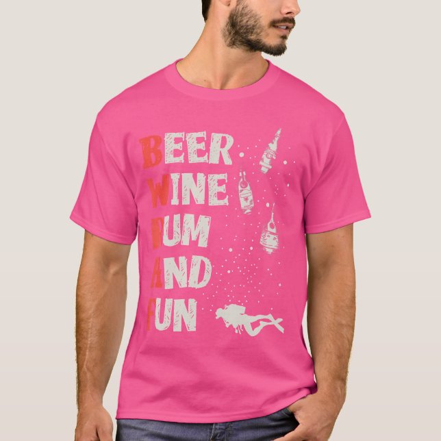T-shirt Drôle Plongée Buddy Check Bwarf (Devant)