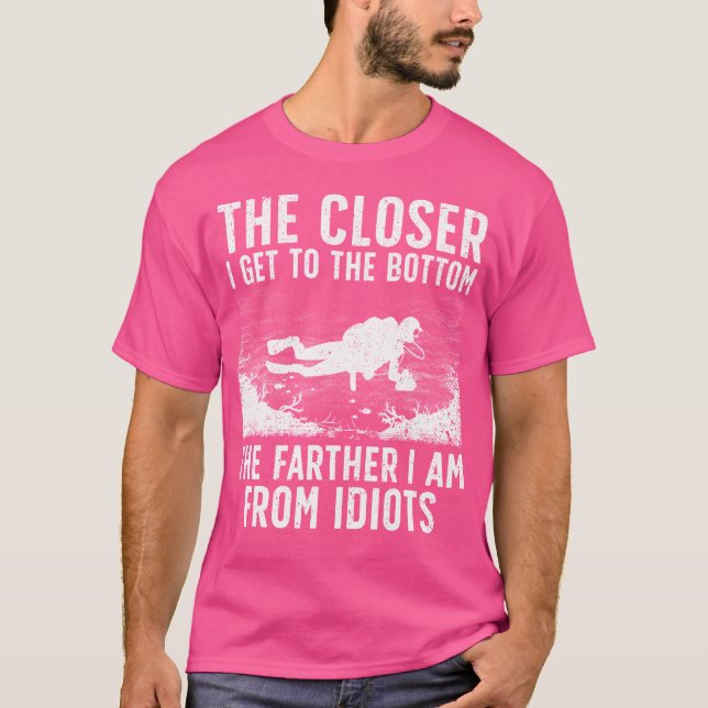 T-shirt Drôle Plongée Plongée Art Pour Plongée Plongée Plo (Devant)
