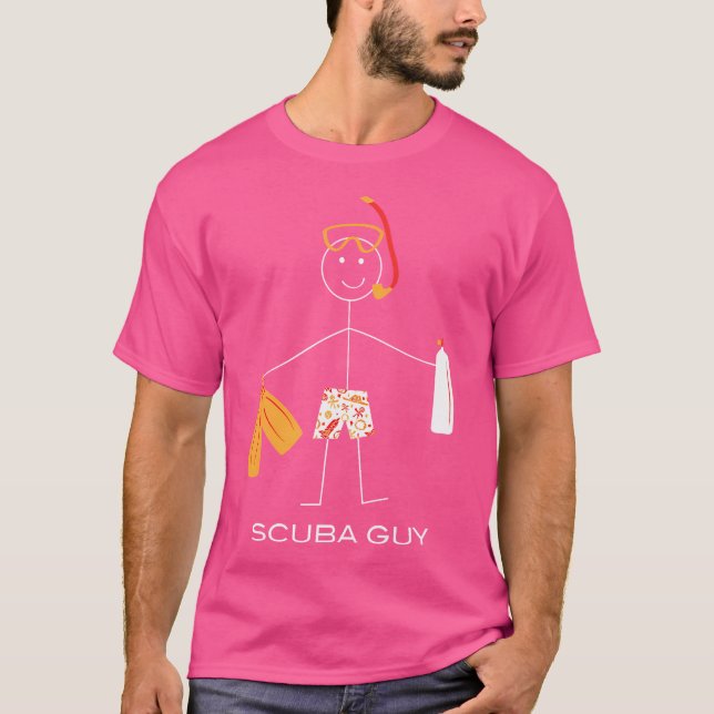 T-shirt Drôle plongeur plongeur plongeur garçon plongée (Devant)