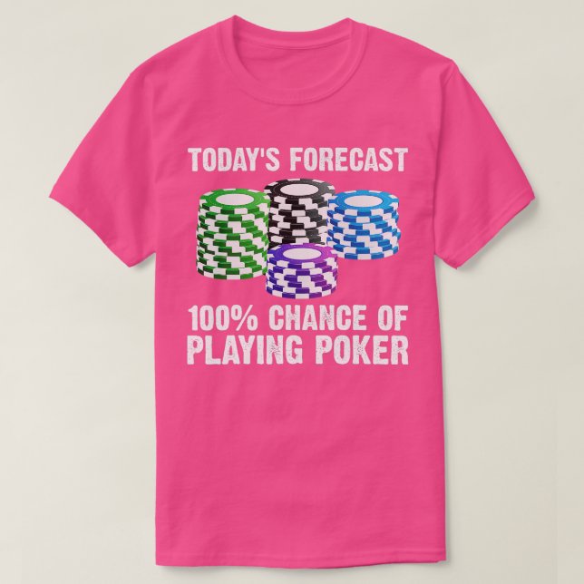 T-shirt Drôle Poker Designs For Men Women Casino Card Jeu (Design devant)