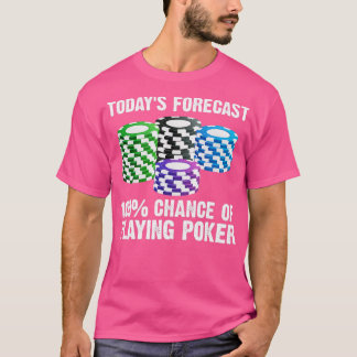 T-shirt Drôle Poker Designs For Men Women Casino Card Jeu