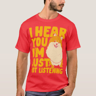 T-shirt Drôle Poméranien Pom Spitz cadeau Amoureux des chi