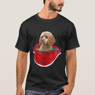 T-shirt Drôle Poodle Crossbreed Taille Pack Chien Pocket A