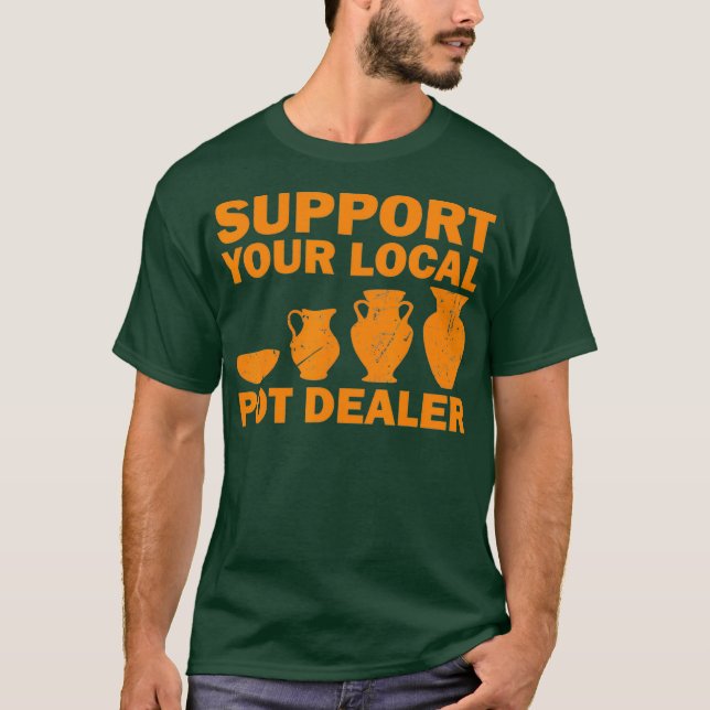 T-shirt Drôle Pot Dealer Cadeau Pour Cool Artistes De Pote (Devant)