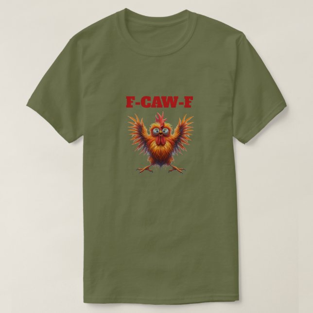 T-shirt Drôle poulet (Design devant)