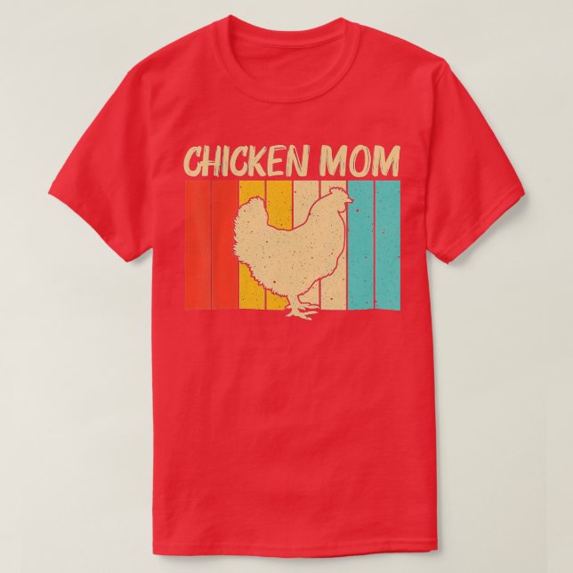 T-shirt Drôle Poulet Art Pour Maman Femmes Poulet Producte (Design devant)