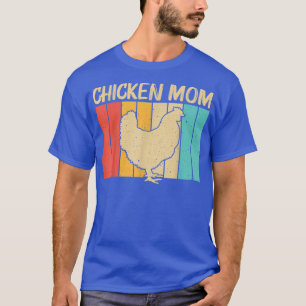T-shirt Drôle Poulet Art Pour Maman Femmes Poulet Producte