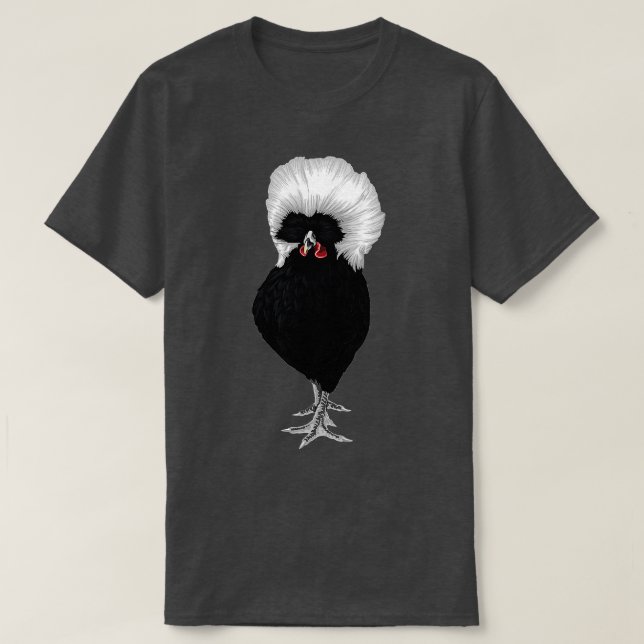 T-shirt drôle poulet Cute polonais Poulet à la ferme (Design devant)