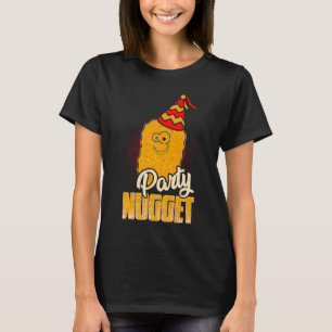 T-shirt Drôle Poulet Nugget T Costume de restauration rapi