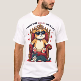 T-shirt drôle pour amateur d'animaux
