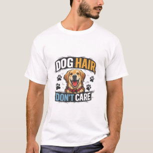 T-shirt drôle pour amateur de chiens – Poils de ch