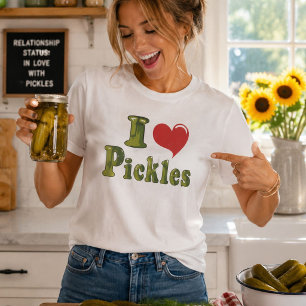 T-shirt drôle pour amateurs de cornichons pour les
