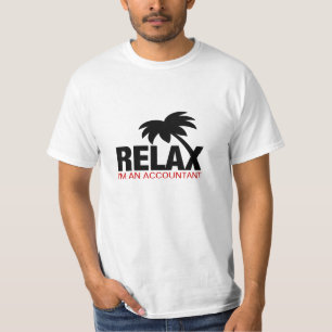 T-shirt drôle pour comptables