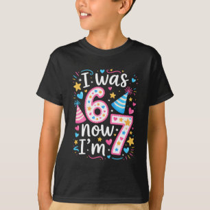 T-shirt drôle pour enfants de 7 ans