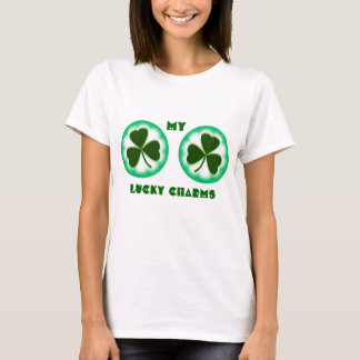 T-shirt drôle pour femme LUCKY CHARMS